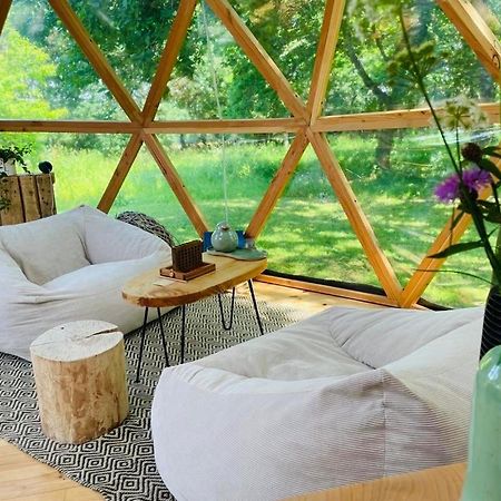 Dome Insolite Lichen Jacuzzi Et Petits-Dejeuners Inclus Gondrin エクステリア 写真