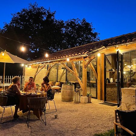Dome Insolite Lichen Jacuzzi Et Petits-Dejeuners Inclus Gondrin エクステリア 写真