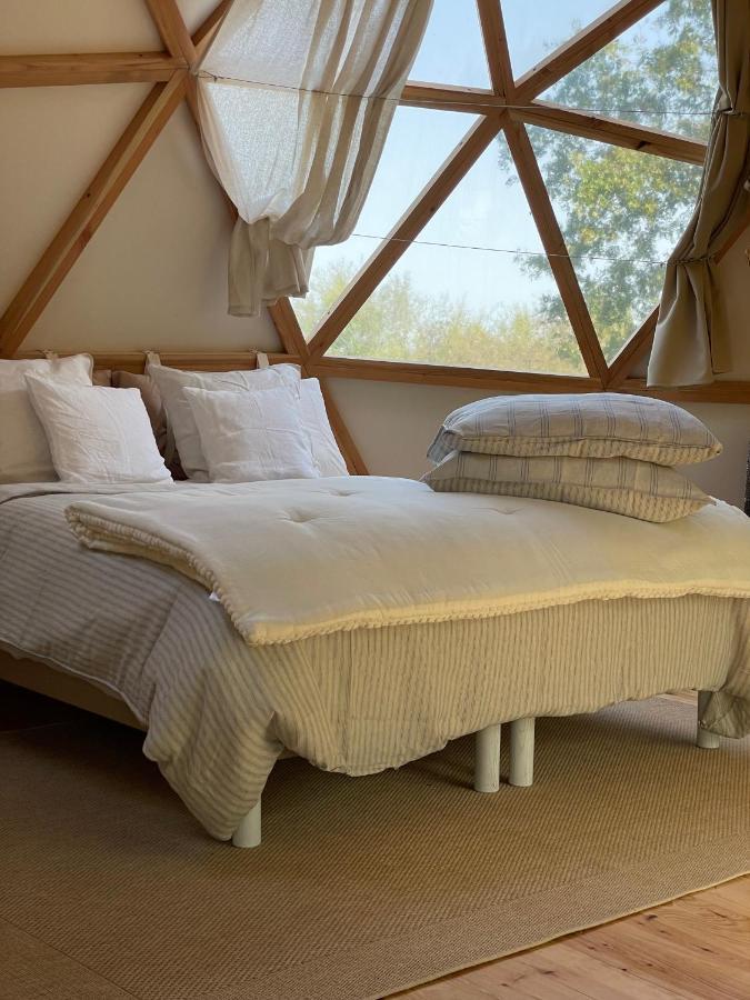 Dome Insolite Lichen Jacuzzi Et Petits-Dejeuners Inclus Gondrin エクステリア 写真